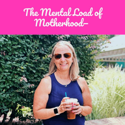 Mom relaxing with coffee